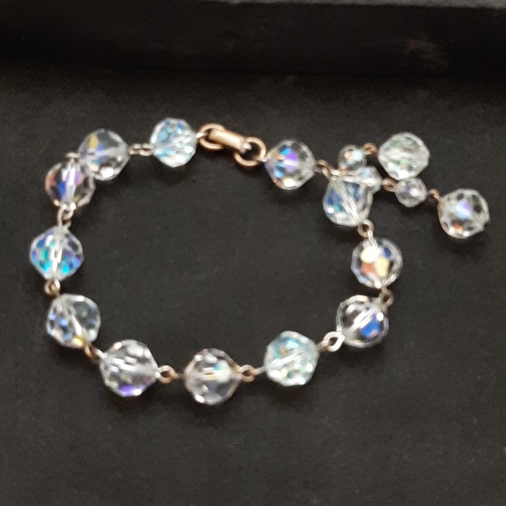 H&S BRIDAL VINTAGE CRYSTAL BRACELET